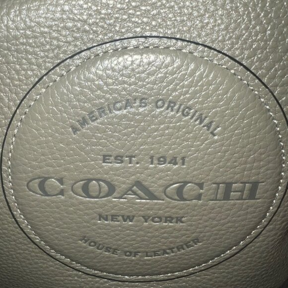 Coach Dempsey Bucket Bag Olive Green - Picture 4 of 14